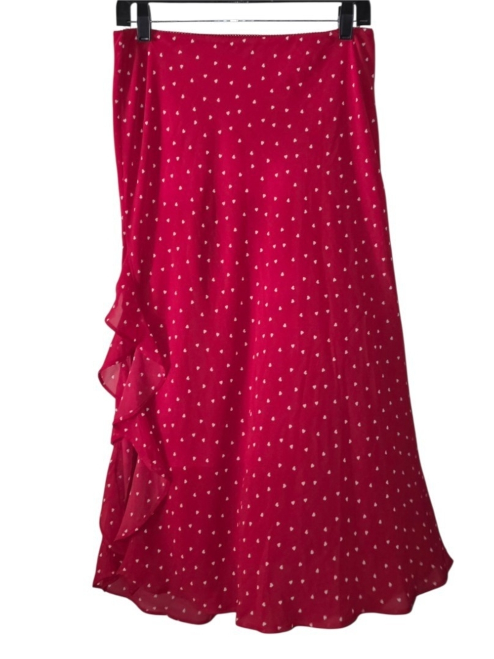 Wild Fable Red Midi Skirt Size Small NWT